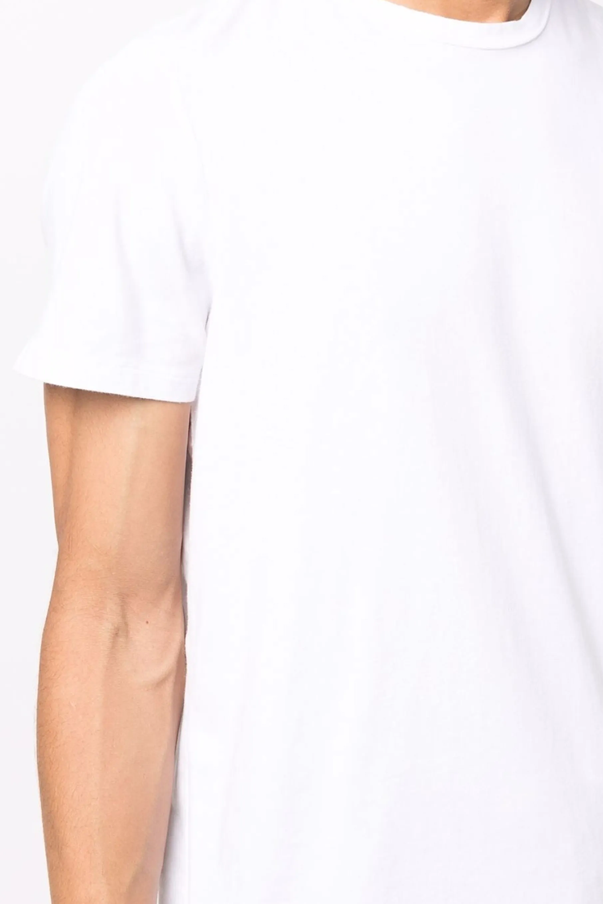 Majestic Filatures Men's Cotton Stretch S/S Crewneck - Blanc