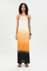 Maria Cher Bancalari Molly Long Dress - Brick Fade