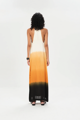 Maria Cher Bancalari Molly Long Dress - Brick Fade