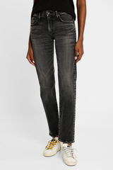 Moussy Vintage Fairfield Slim Straight Jeans - Black