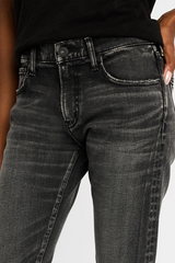 Moussy Vintage Fairfield Slim Straight Jeans - Black