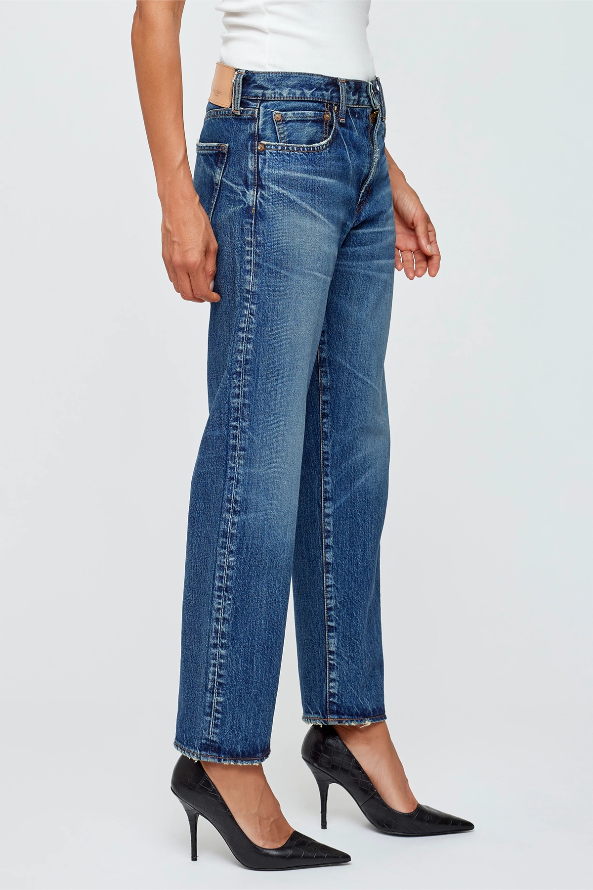 Moussy Vintage Jessamine Boys Pants Jeans - Dark Blue