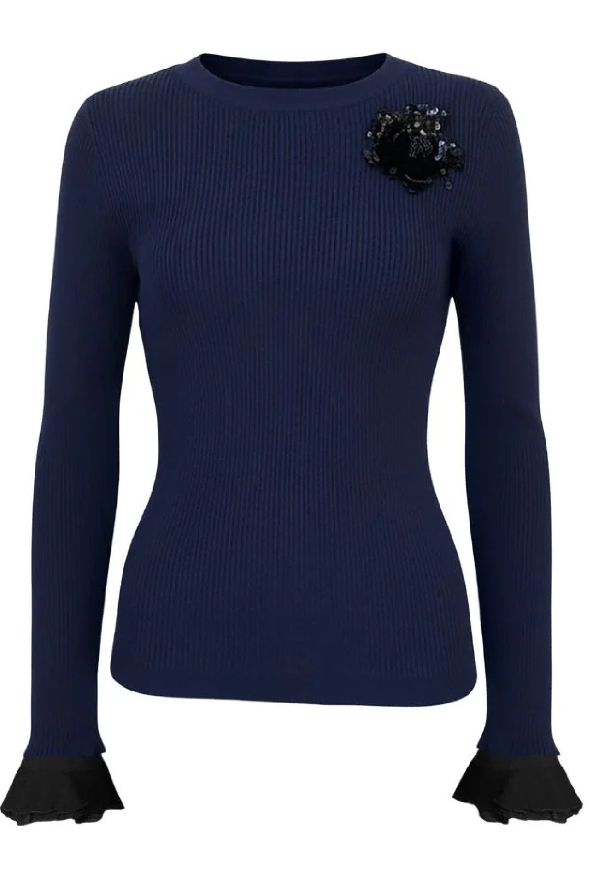 Le Superbe Extra Crew A La Carte Sweater - Midnight