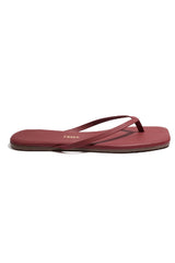 Tkees Square Toe Lily - Burgundy