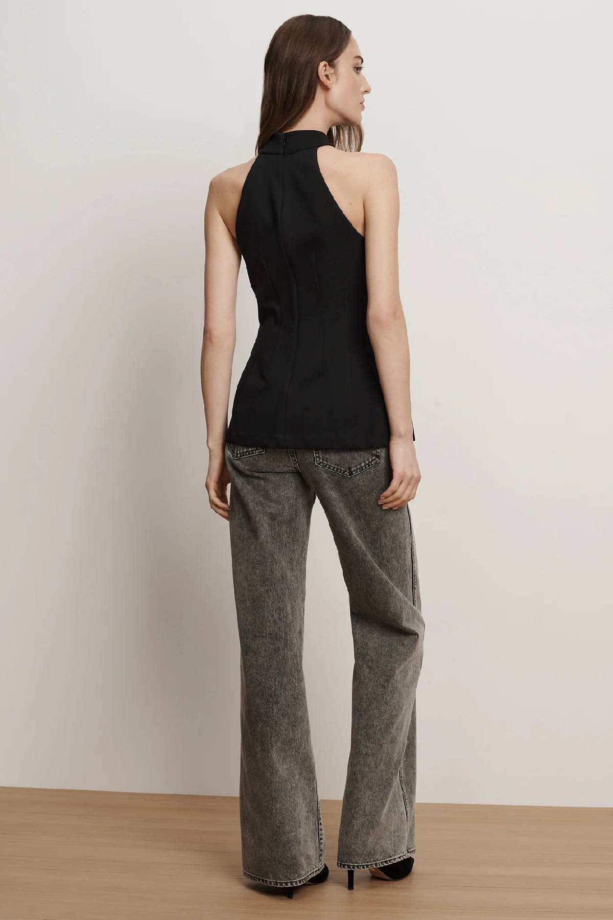 Veronica Beard Johanne Top - Black