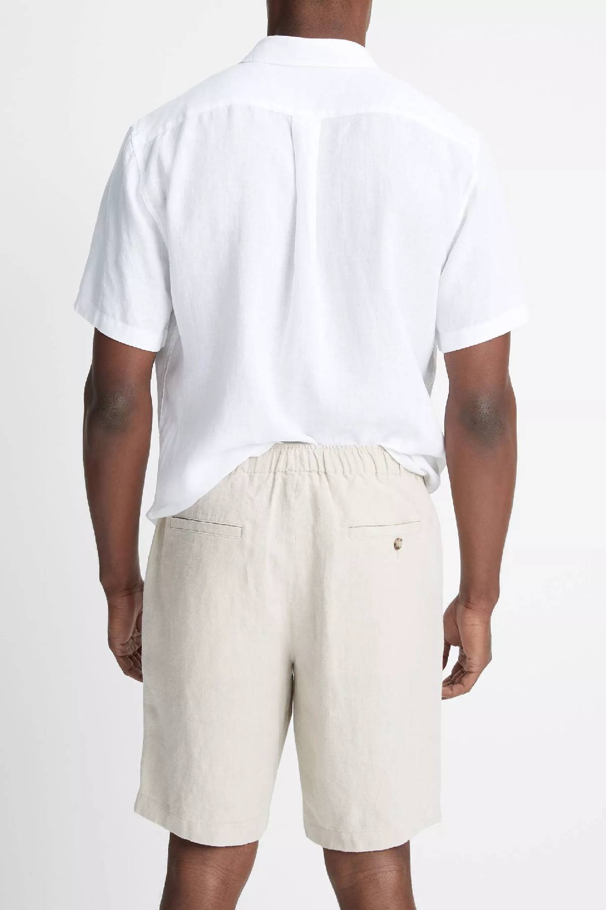 Vince Men's Hemp Drawstring Short - Pumice Rock