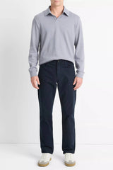 Vince Men's Dylan Slim 5-Pocket Stretch Cotton Pant - Coastal Blue