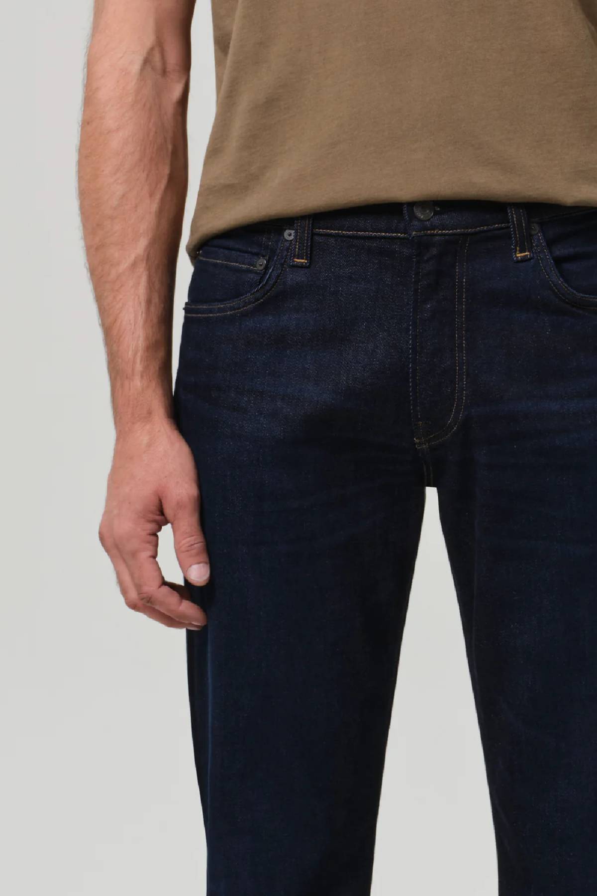 Citizens of Humanity Men's Elijah Straight Cashmere Jeans - Falcon