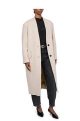 Isabel Marant Florane Coat - Ecru