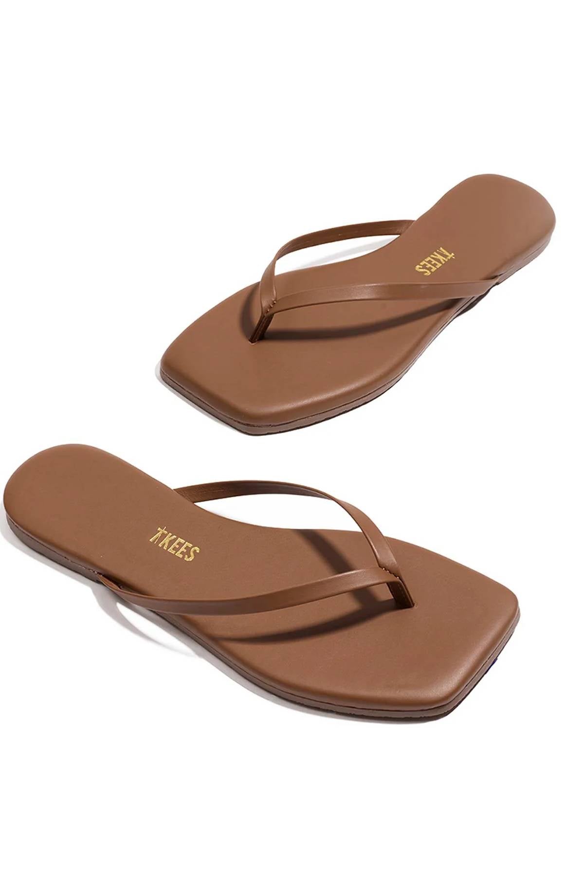 Tkees Square Toe Lily - Ganache