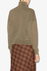 Isabel Marant Étoile Ross Sweatshirt - Dark Bronze/ Ecru