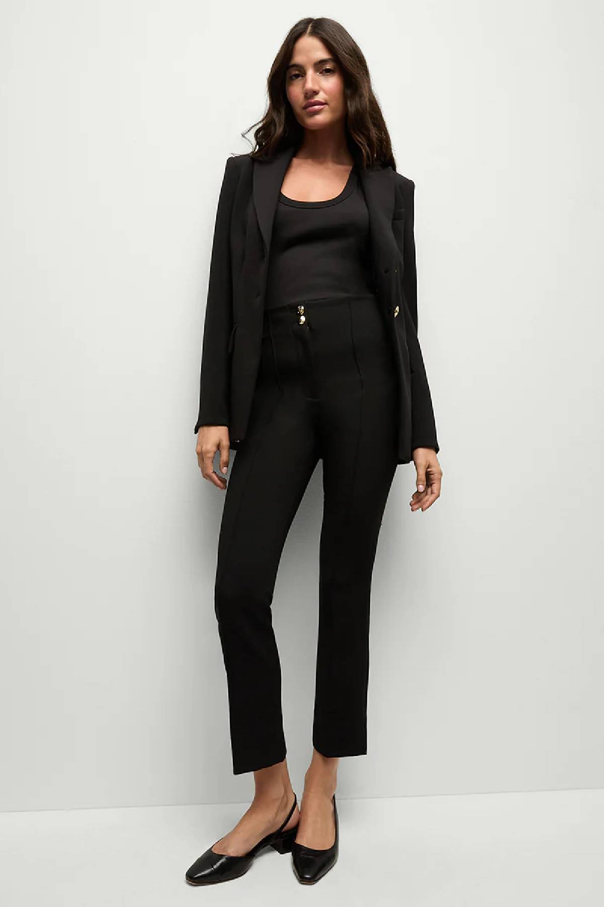 Veronica Beard Kean Pant - Black