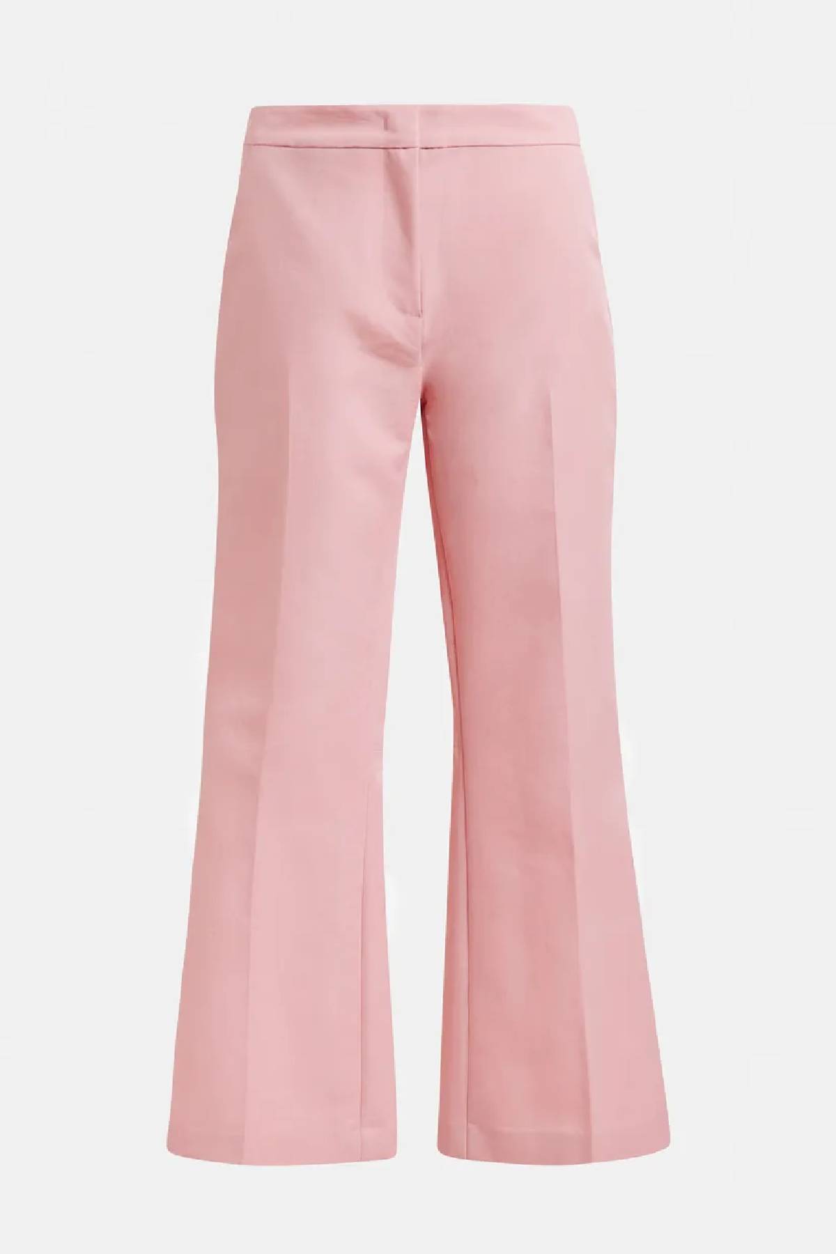 Essentiel Antwerp Cropped Flared Pants - Light Pink