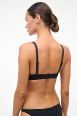 Staud Myra Bikini To & Espa Bikini Bottom - Black
