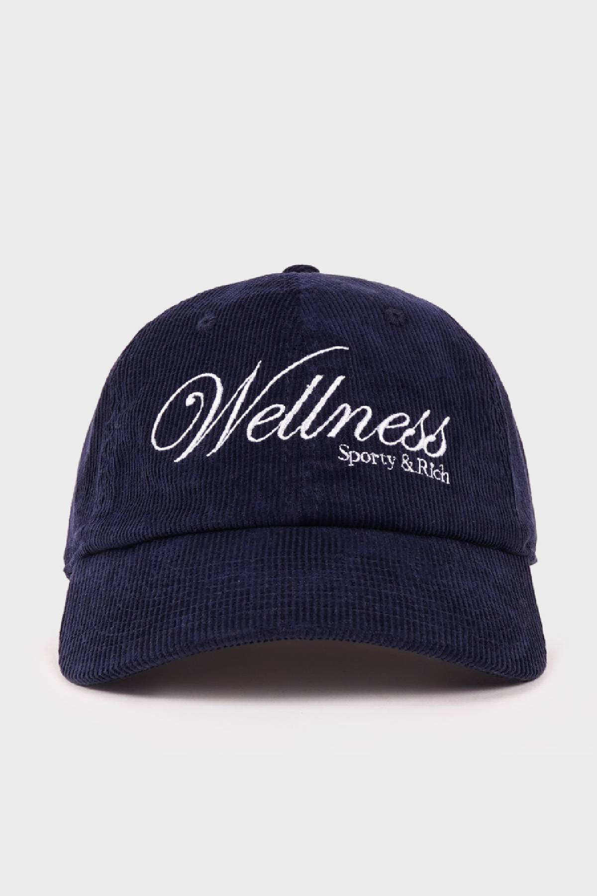 Sporty & Rich Soho Corduroy Hat - Dark Navy