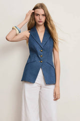 Veronica Beard Costa Vest - Cosmo
