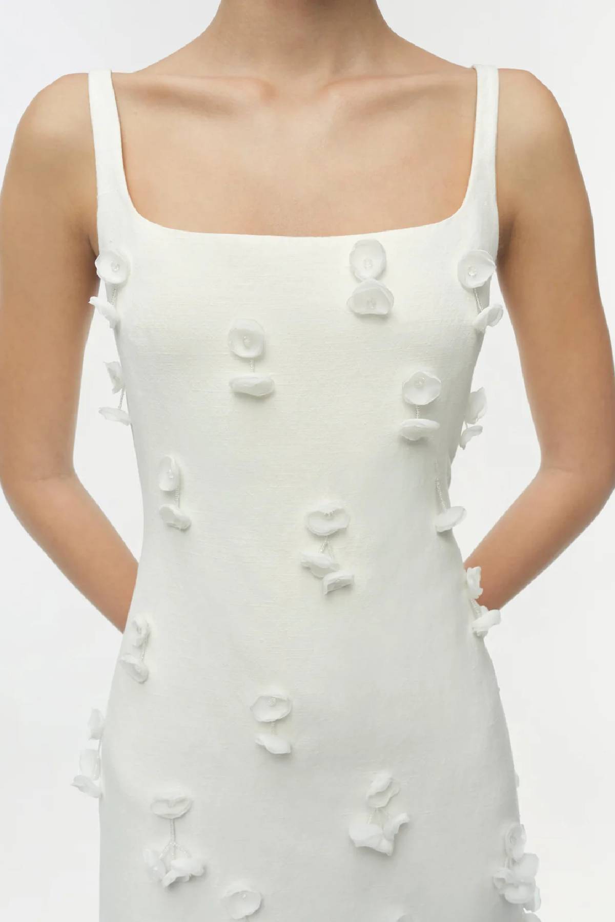 Simkhai Cailinn Mini Dress - White