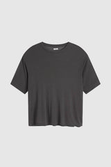 St. Agni Fine Jersey Relaxed Tee - Soot