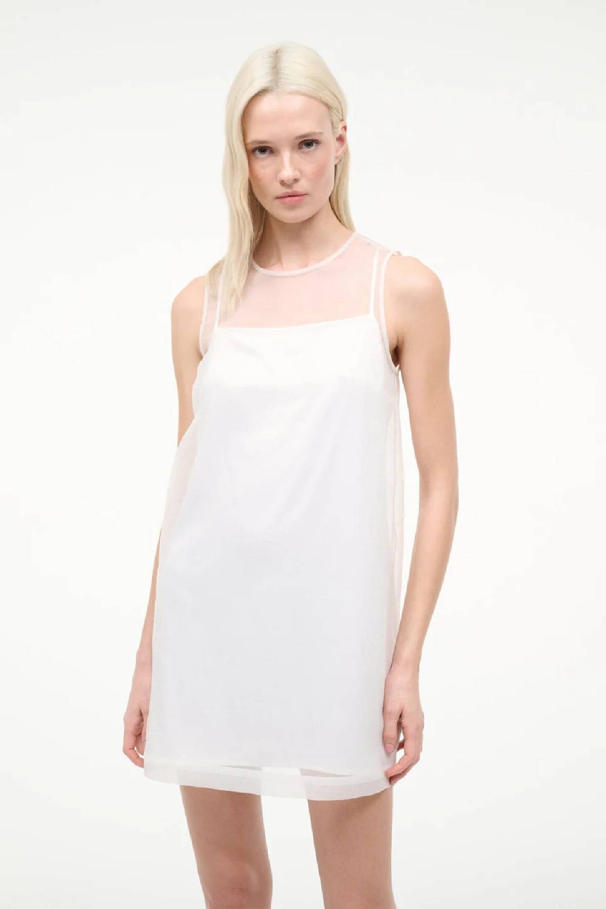Staud Brea Dress - Ivory