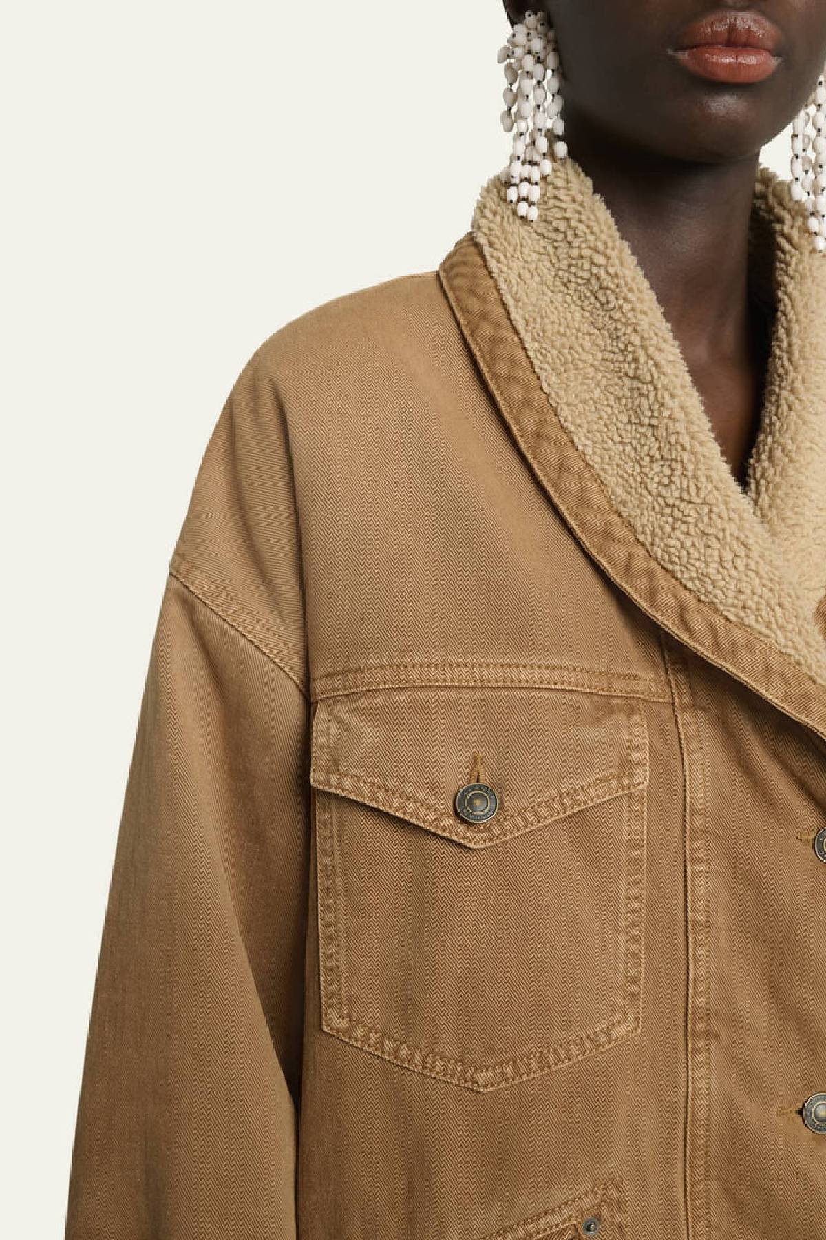 Isabel Marant Pimia Jacket - Ochre