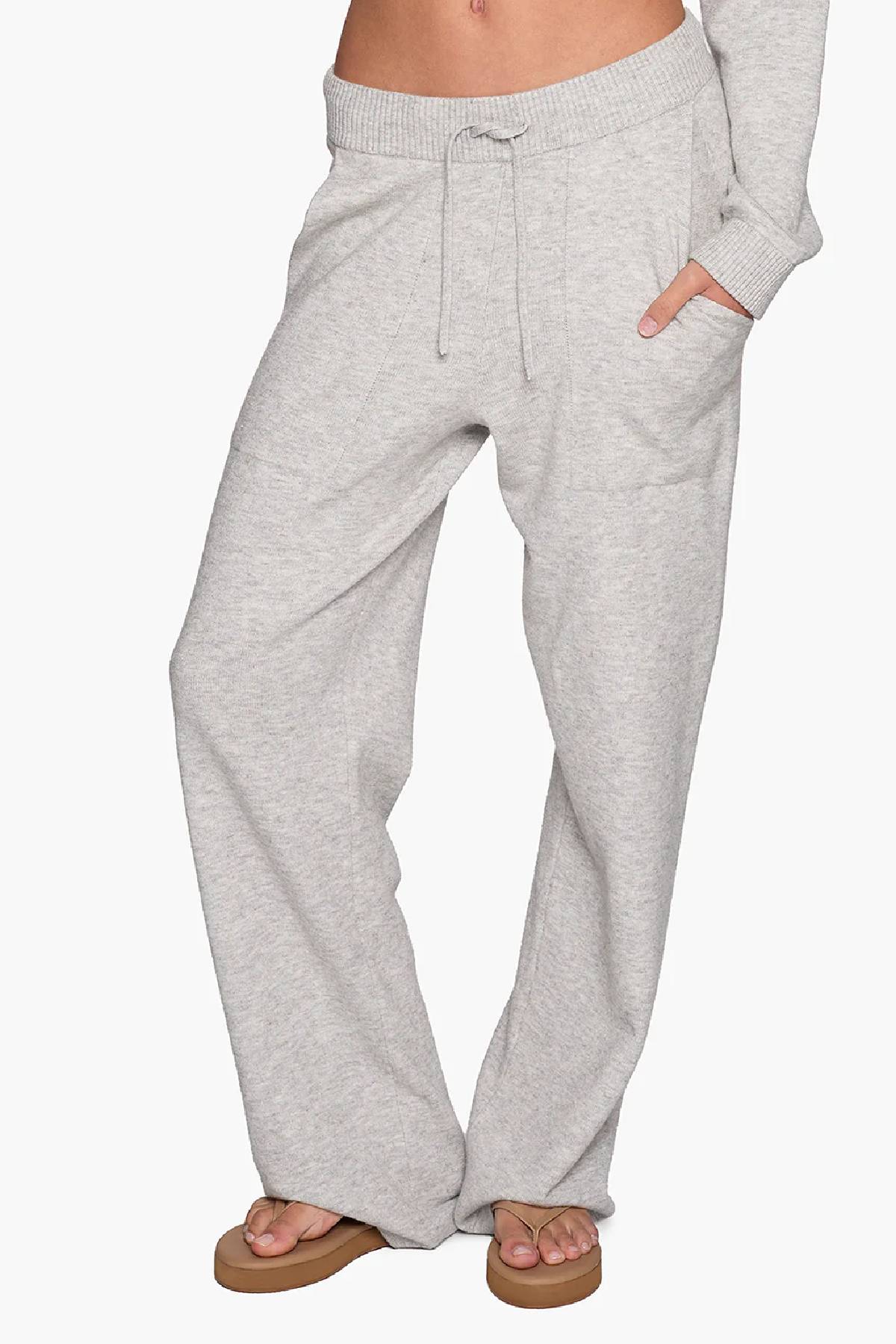 Tkees Sweater Pants - Heather Grey