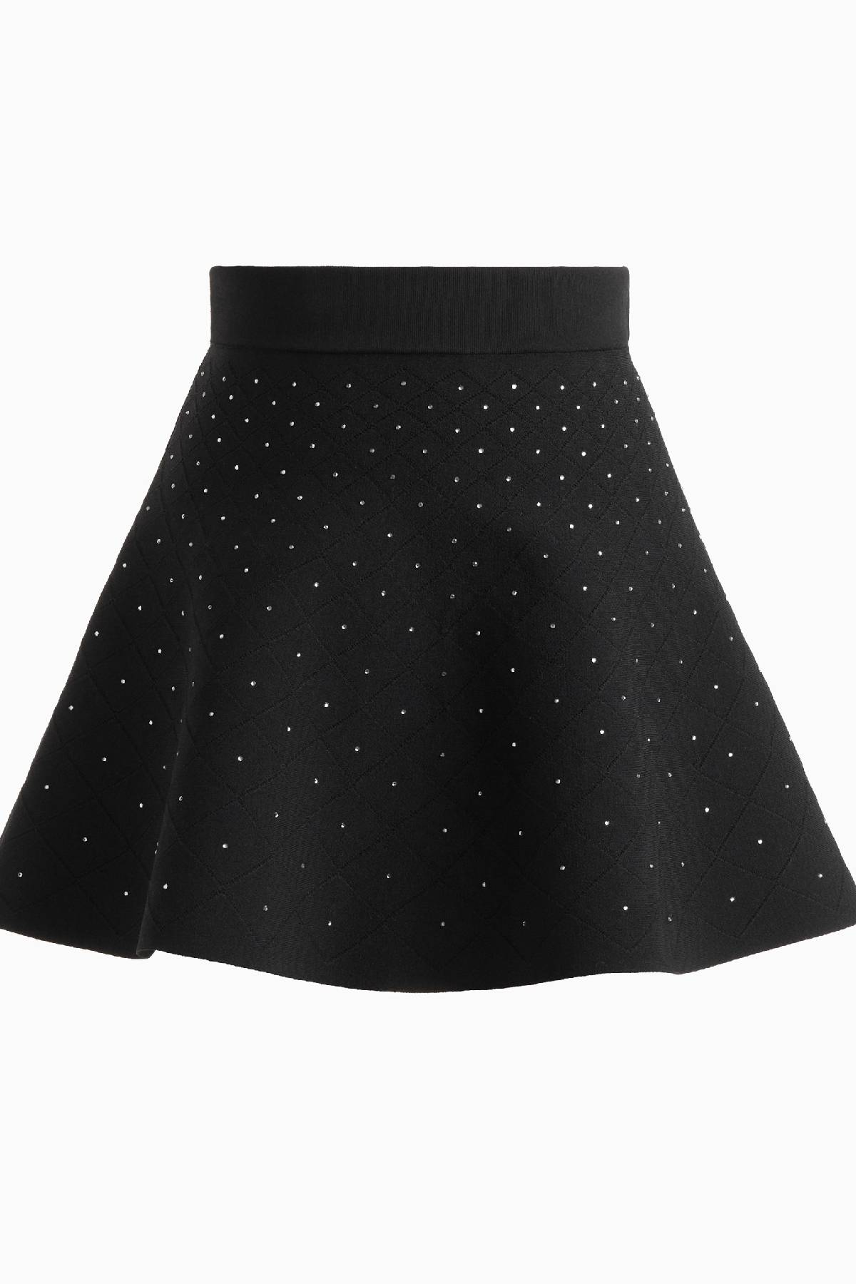 Dodiee ELODIE Jewelled Skirt - Black