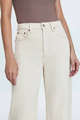 Pistola Eli Mid Rise Barrel Jean - Ecru