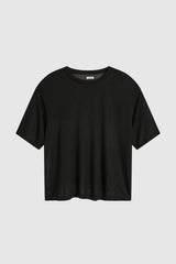St. Agni Fine Jersey Relaxed Tee - Black