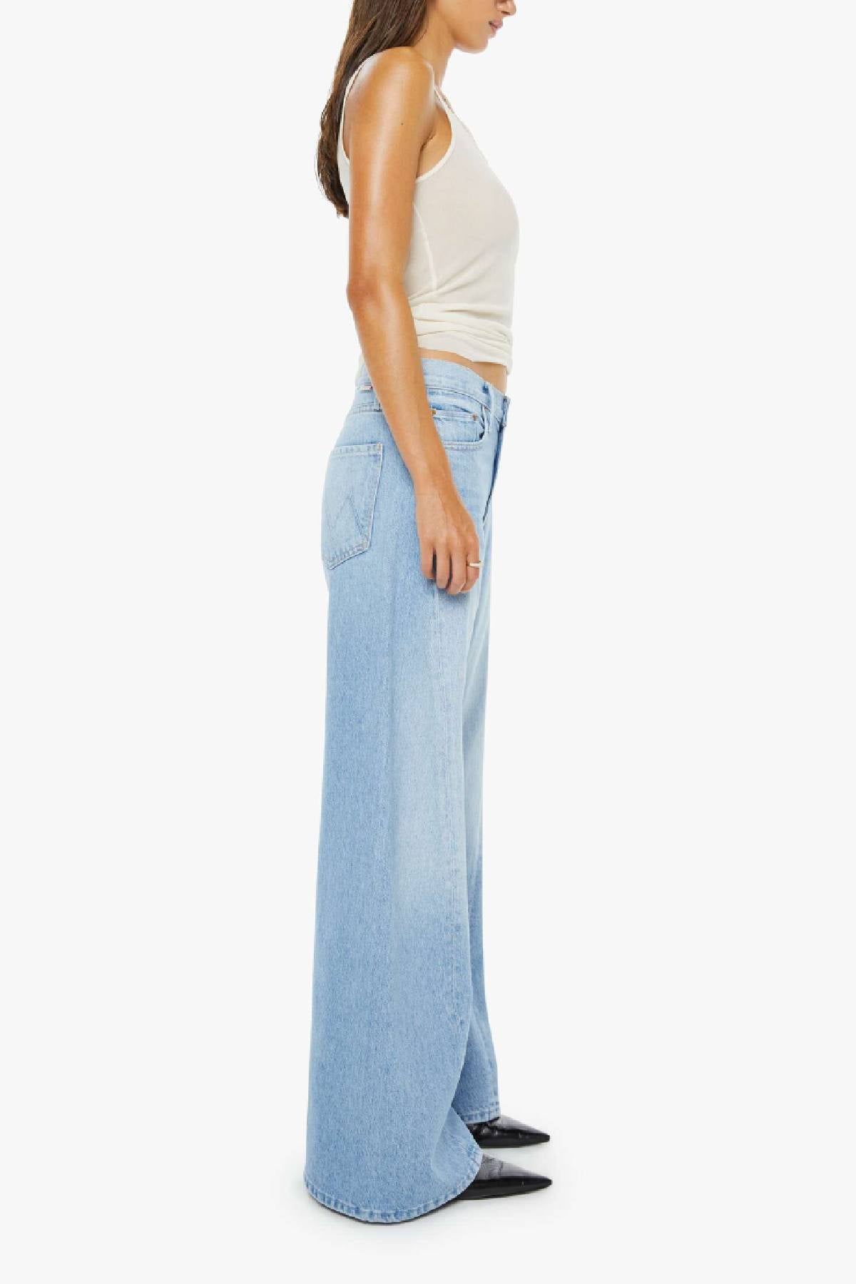 MOTHER The Lemon Twist Sneak Jeans - Munchies