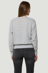 Majestic Filatures Cashmere Silk Button V-Neck Cardigan - Brume Chine