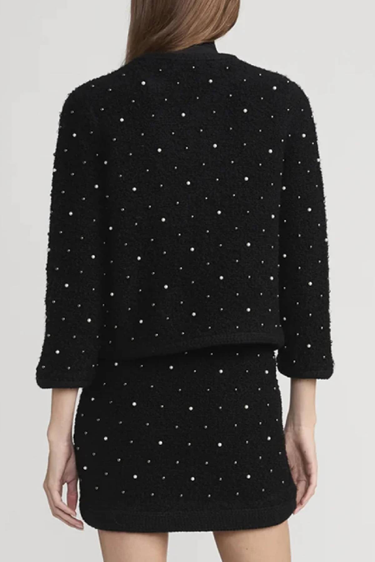 Frame The Embellished Jacket - Black
