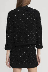 Frame The Embellished Jacket - Black