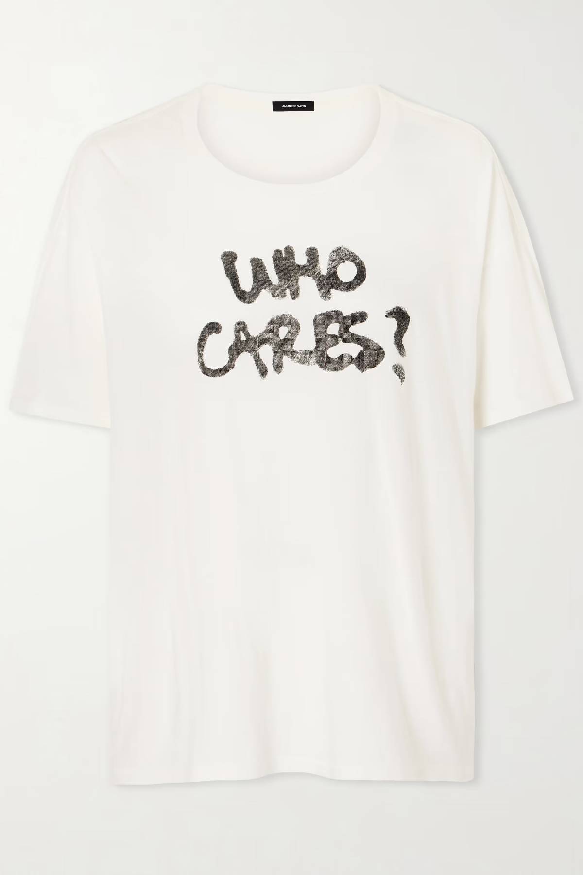 R13 Who Cares Relaxed Tee - Off White