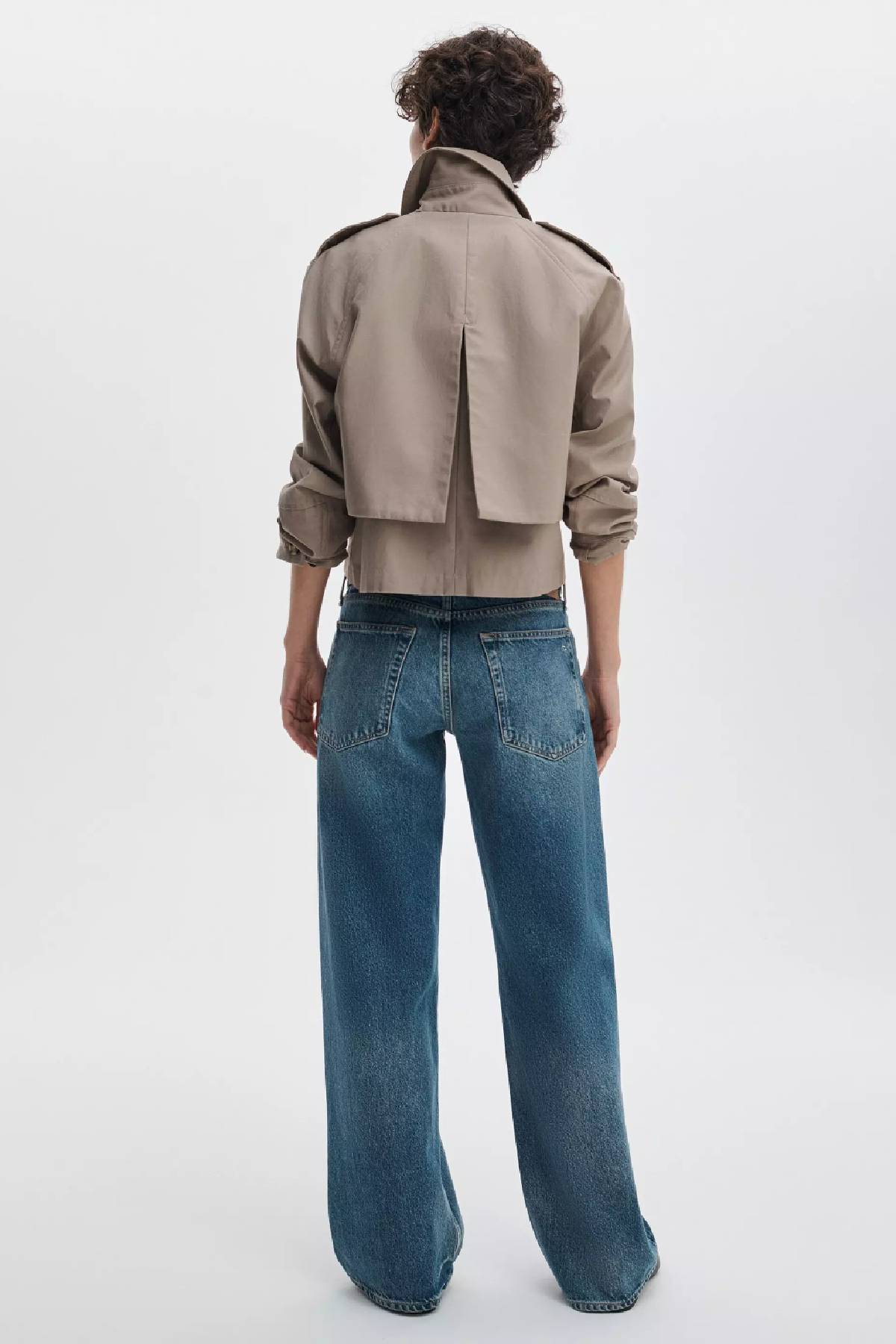 Rag & Bone Saige Relaxed Straight Jeans - Echo