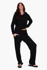 Tkees Sweater Hoodie - Black