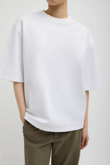 Tibi Active Knit Easy T-Shirt - White