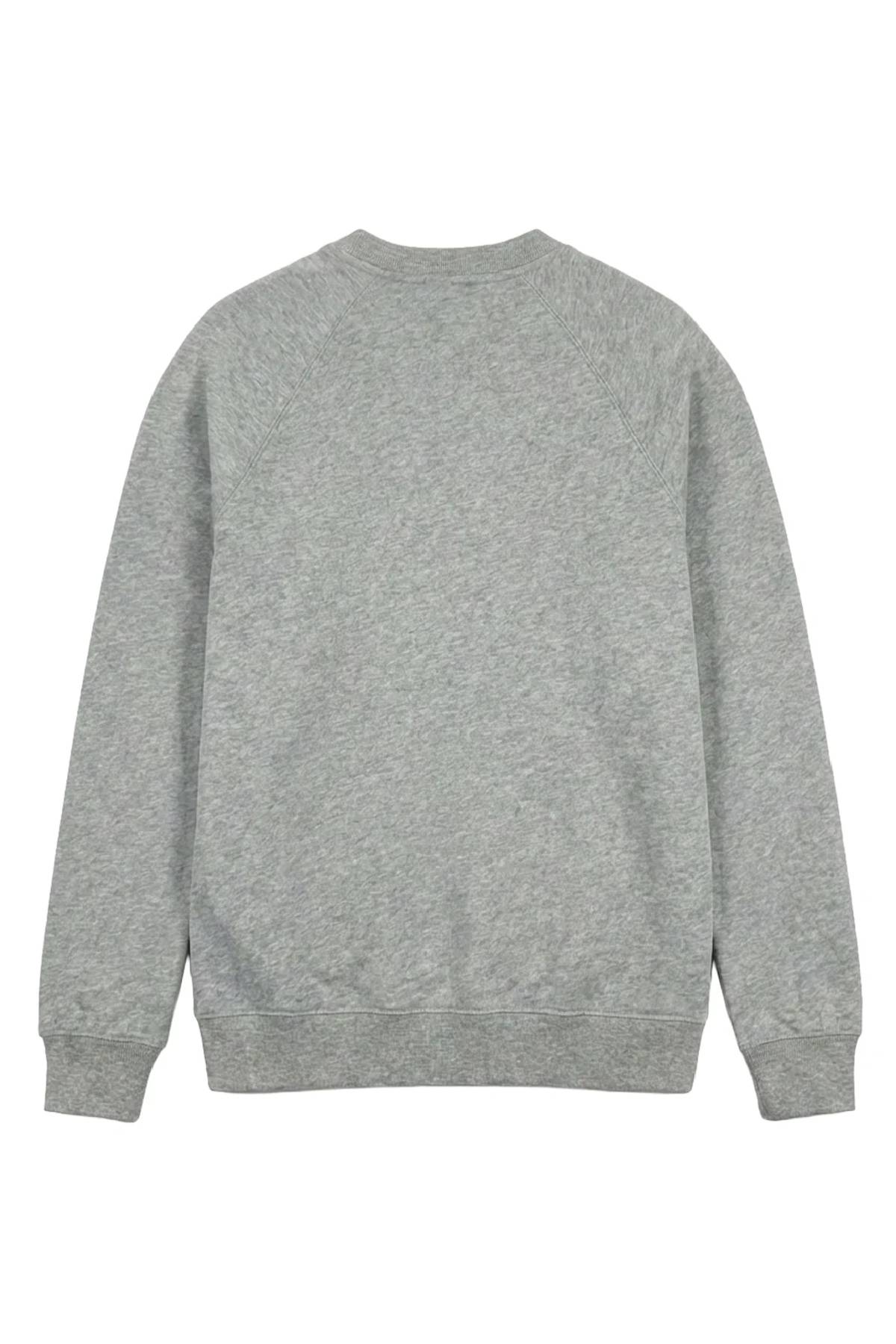 Le Superbe Prep Love Crewneck Sweatshirt - Heather Grey