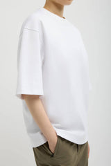 Tibi Active Knit Easy T-Shirt - White