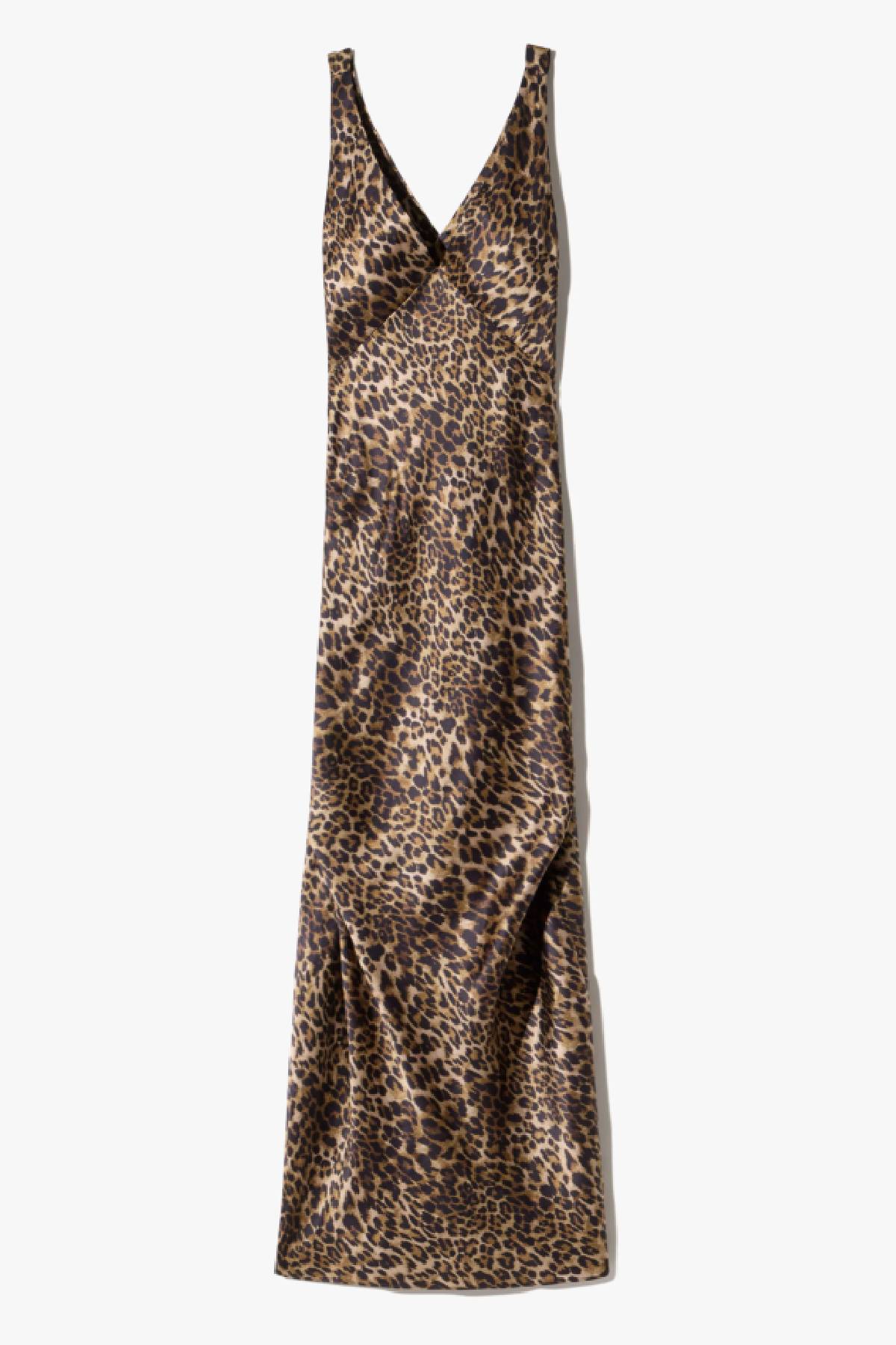 Nili Lotan Aline Gown - Vintage Leopard Print