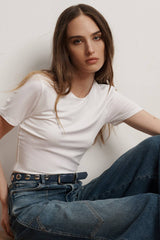 Veronica Beard Benedict Tee - White