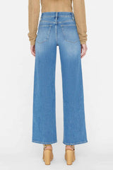 Frame Le Slim Palazzo Jeans - Drizzle