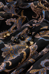 Veronica Beard Hickory Blouse - Black Multi