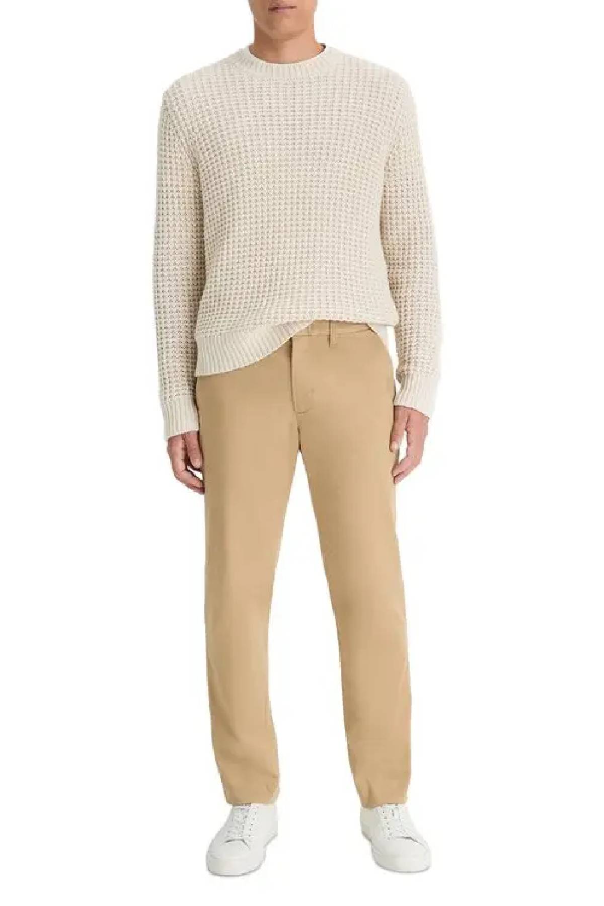 Vince Men's Owen Athletic Stretch Cotton Pant - British Khaki