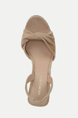 Veronica Beard Tullia Block Heel - Sand