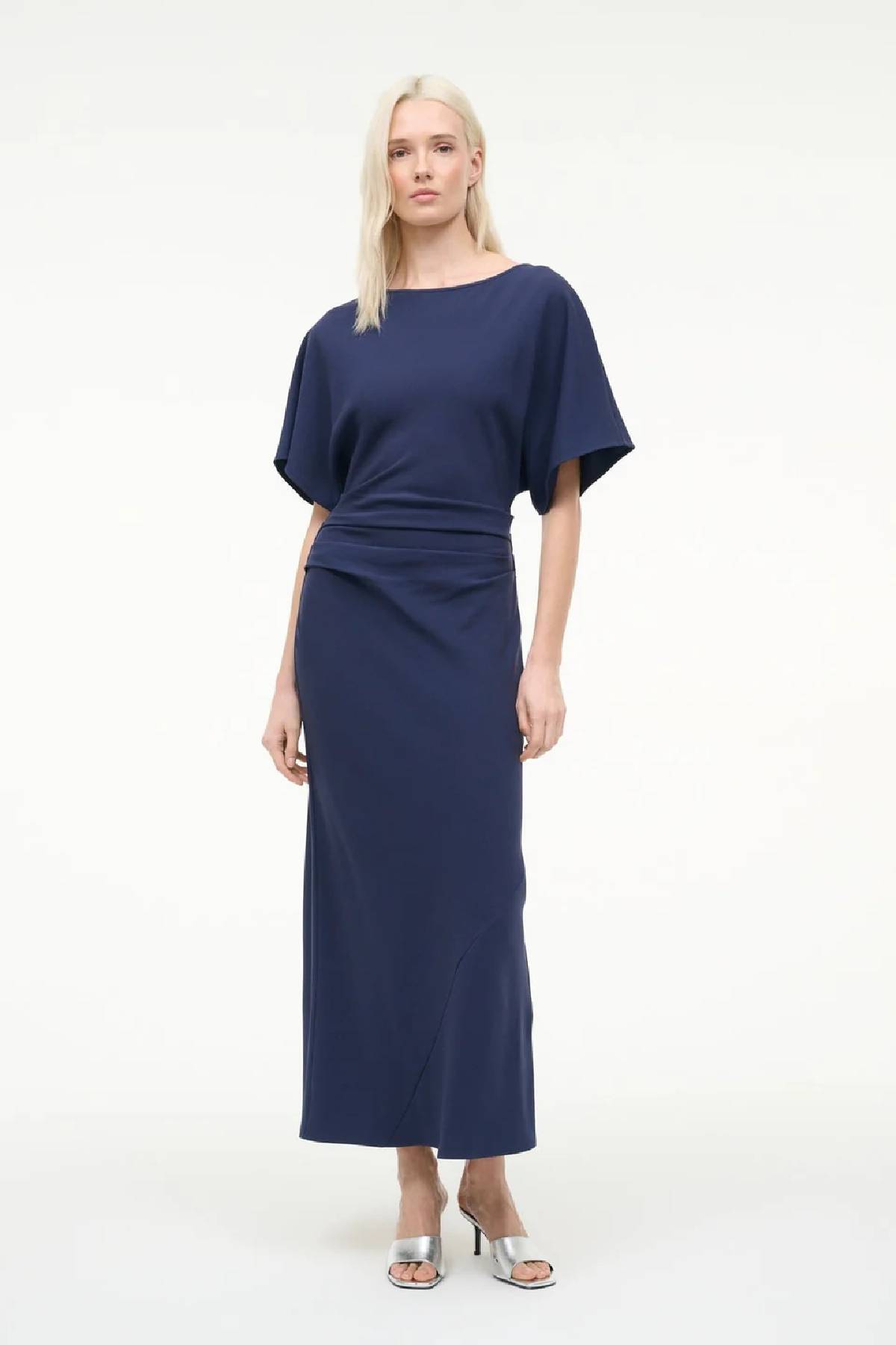 Staud Amelie Dress - Navy