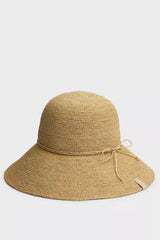 Rag & Bone Crochet Bucket Hat - Natural