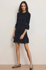 Veronica Beard Portia Knit Dress - Navy