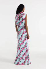 Saloni Fleur Dress - Bellis Stripe