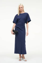 Staud Amelie Dress - Navy