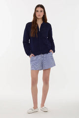 P.A.R.O.S.H. Cashine Shorts - Fantasia Bluette